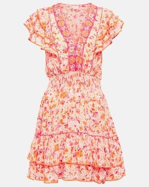 Poupette Camila Floral Minidress - Pink
