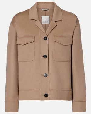 Max Mara Simona Virgin Wool Jacket - Brown