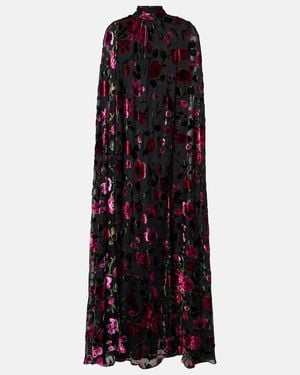 Rodarte Devore Velvet Gown - Black
