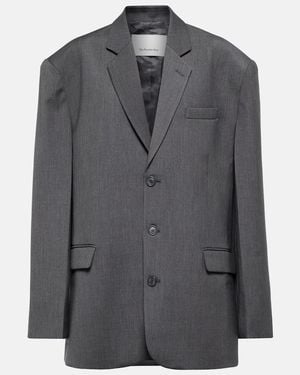 Frankie Shop Gelso Oversized Blazer - Gray