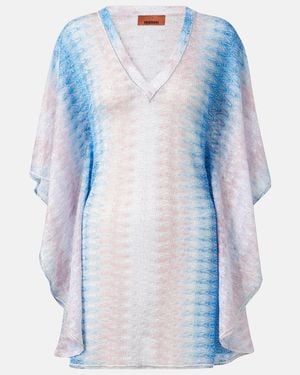 Missoni Wave Beach Dress - Blue