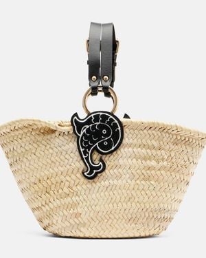 PUCCI Na Straw Basket Bag - Natural