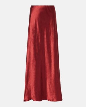 Vince Maxirock Aus Satin - Rot