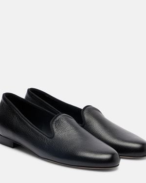 TOTEME Slip-Ons Kate Aus Leder - Schwarz