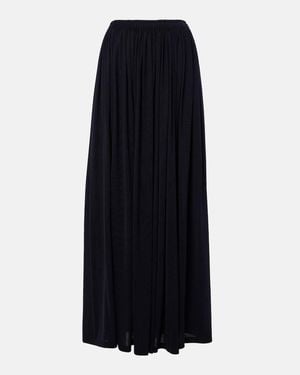 Max Mara Maxirock Aus Jersey - Schwarz