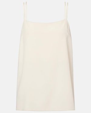 Max Mara Kansas Silk-Blend Camisole - White