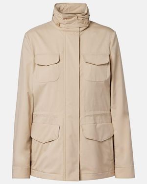 Loro Piana Windmate Traveler Field Jacket - Natural