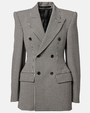 Balenciaga 'Hourglass' Blazer - Grey