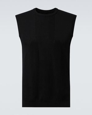 Rick Owens Top Aus Schurwolle - Schwarz