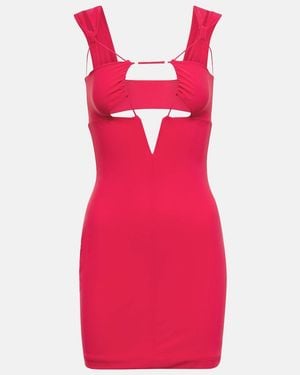 Nensi Dojaka Cutout Minidress - Red