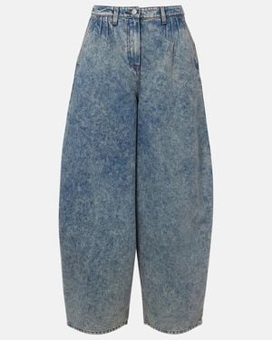 Magda Butrym Barrel-Leg Jeans - Blue