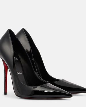Christian Louboutin Miss Z 120 Patent Leather Court Shoes - Black