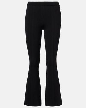 Proenza Schouler Shaila Flared Trousers - Black