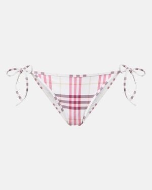 Burberry Bikini-Hoeschen Check - Pink
