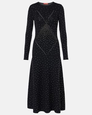 Altuzarra Nelsons Embellished Midi Dress - Black