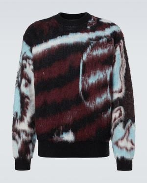 Aztech Mountain X Matthew Day Jackson Furistic Crew Jumper - Black