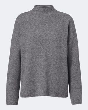 Max Mara Cashmere-Blend Jumper - Grey