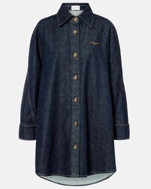 Givenchy Cocoon Denim Shirt - Blue