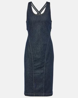 Alaïa Cotton Casual Dress - Blue