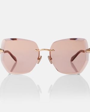 BVLGARI Gafas De Sol Oversized Serpenti Viper - Rosa