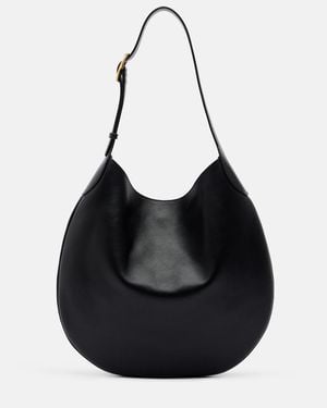 Nili Lotan Jagger Medium Leather Shoulder Bag - Black