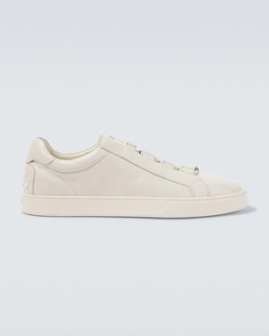 Tod's Sneakers Aus Leder - Weiß
