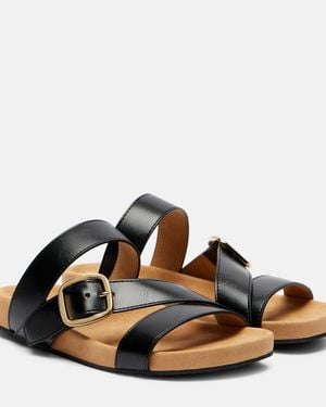 Stella McCartney Gaia Slides - Brown