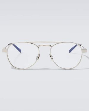 Saint Laurent Occhiali Aviator Sl 808 Opt - Metallizzato