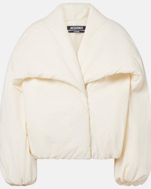 Jacquemus Chale Bomber Jacket - White