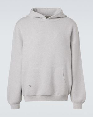 God's True Cashmere Cashmere Hoodie With Quartz - Grey