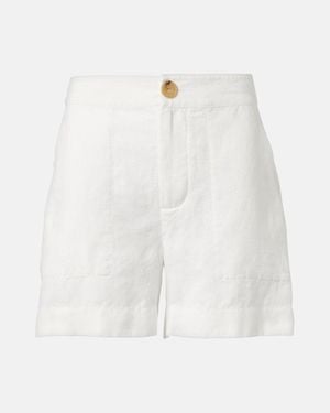 Vince Hemp Bermuda Shorts - White