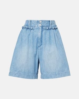 Isabel Marant Ingrid Denim Shorts - Blue