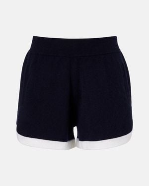 Jardin Des Orangers Cashmere Shorts - Blue