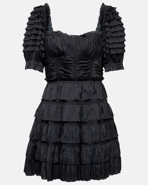 Ulla Johnson Lucette Mini Dress - Black
