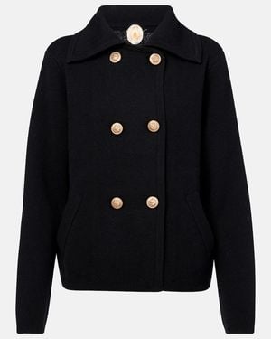 Jardin Des Orangers Wool And Cashmere Jacket - Blue