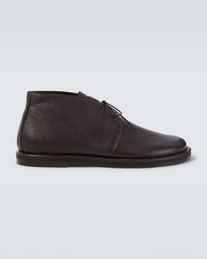 Studio Nicholson Woodrow Leather Desert Boots - Black