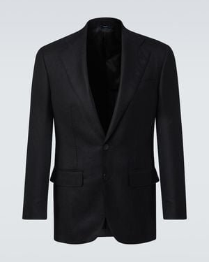 Thom Sweeney Cashmere Blazer - Black