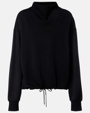 Varley Betsy Draped Sweatshirt - Black