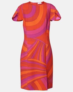 PUCCI Iride Cady Minidress - Red