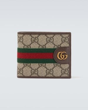 Gucci Cartera Billetera De Lona Ophidia Gg - Neutro