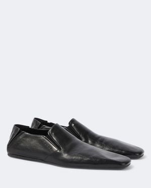 Gucci Cupertino Leather Loafers - Black