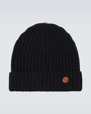 God's True Cashmere Muetze Molly Hogan Aus Kaschmir Mit Karneol - Schwarz