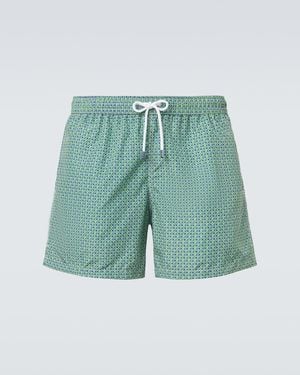 Fedeli Costume Da Bagno Madeira Con Stampa - Blu