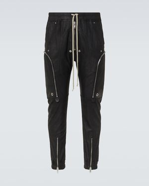 Rick Owens Bauhaus Cargo Trousers - Black