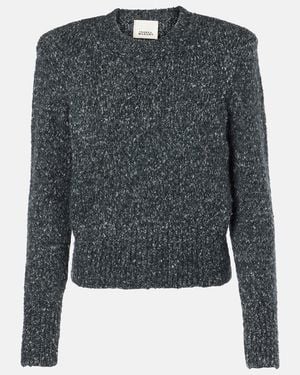 Isabel Marant Off-Shoulder Pullover Kalogb - Grau