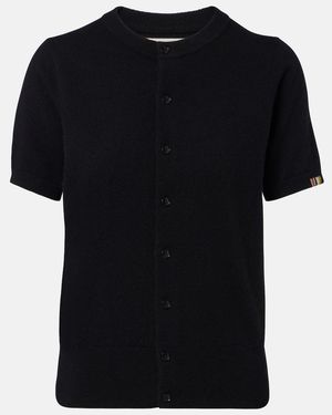 Extreme Cashmere N°399 Flyer Cashmere Cardigan - Black