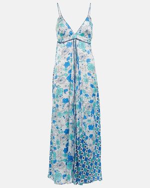 Poupette Denise Maxi Dress - Blue