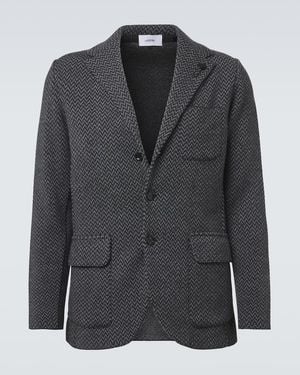 Lardini Blazer Aus Schurwolle - Schwarz
