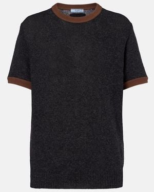Prada Pullover Aus Kaschmir - Schwarz