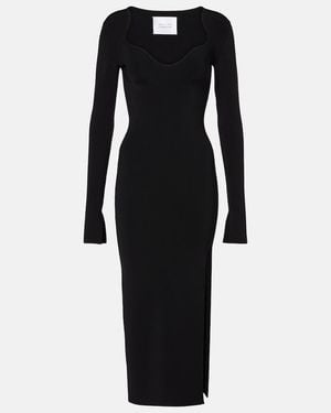 Galvan London Kaia Midi Dress - Black